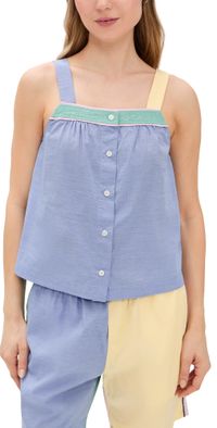 Alex Mill P'Jimmies Tank Top Pastel Colorblock L