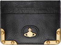 Vivienne Westwood Black Flat Orb Card Holder