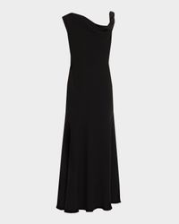 Violetta Asymmetric Silk Dress