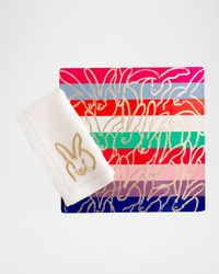Banded Bunny Gold Leaf & Lacquer Placemat