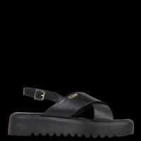 Les Tropeziennes Par M.belarbi - Sandales à plateforme en cuir - Taille 41 - Noir