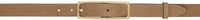 rag & bone Ceinture fine Rebound brun clair