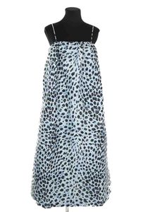 Ganni - Seconde Main - Robe bleu - Taille M - Bleu