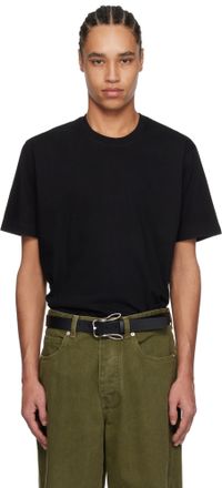 Bottega Veneta Black Cotton Jersey T-shirt