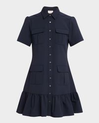Jamie Short-Sleeve Shirtdress