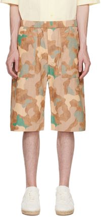 CASEY CASEY SSENSE Exclusive Khaki Jog Ah Shorts