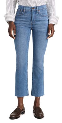 Madewell Mid Rise Kick Out Jeans Cherryville Wash 29