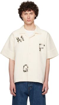 Story mfg. Off-White Greetings Shirt