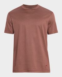 Men's Jersey Jacquard Crewneck T-Shirt