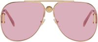 Versace Gold Medusa '95 Pilot Sunglasses