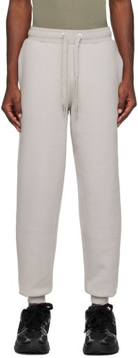 AMI Paris Gray Drawstring Sweatpants