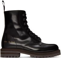 Common Projects Bottines militaires noires