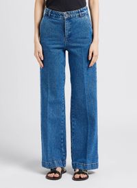 Soeur - Jean boot-cut en coton - Taille 42 - Bleu