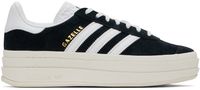 adidas Originals Baskets Gazelle noires à plateforme