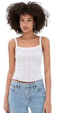 DAZE Blossom Tank White Hot XL