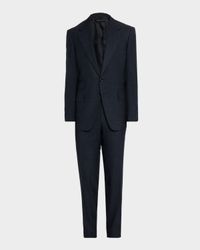 Men's Shelton Check Hopsack Suit