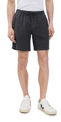 Taylor Stitch The Apres Shorts in Hemp 7 Faded Black Hemp L