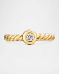 Modern Cable Band Ring in 18K Gold, 2.8mm