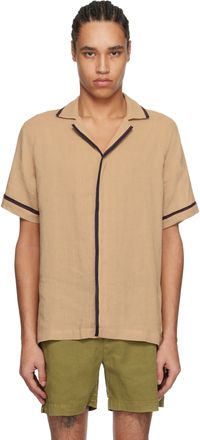 Orlebar Brown Tan Maitan Shirt