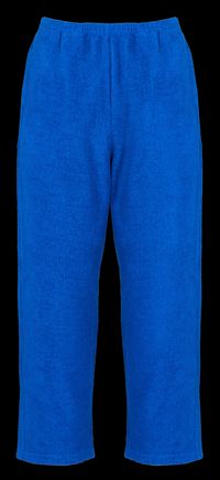 American Vintage - Pantalon en coton organique - Taille L - Bleu