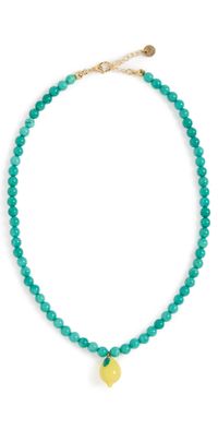 Maison Irem Solara Necklace Turquoise One Size