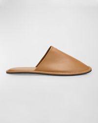 Men's Clermond Napa Leather Mule Slippers