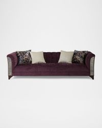 Bethany Channel Tufted Sofa 109"
