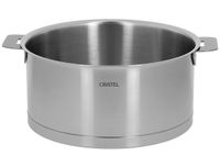 Cristel - Faitout inox strate amovible - Taille 22 cm - Argent