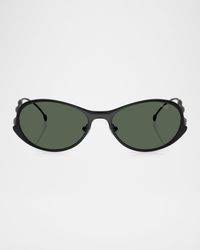 Men's DL1014 Oval Sunglasses