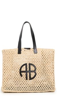 ANINE BING Large Rio Tote Sand One Size