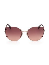 Women's 59MM Cat-Eye Sunglasses - Bronze Gradient Brown