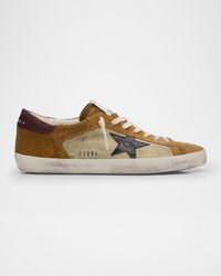 Men's Super-Star Suede Low-Top Sneakers