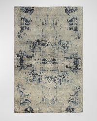 Zaffre Hand-Knotted Rug, 3' x 10'