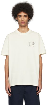 Moncler Off-White Graphic T-Shirt
