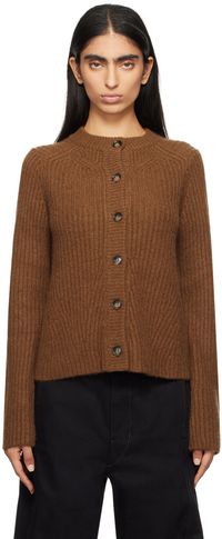 Loulou de Saison Cardigan Emin brun