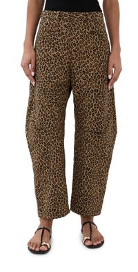 Nili Lotan Shon Pants Leopard Print 8