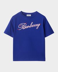 Boy's Cedar Rope Script Short-Sleeve T-Shirt, Size 3-14