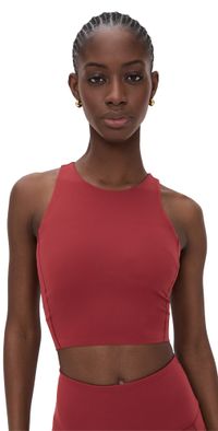 Rhone Revive Longline Bra Cranberry S