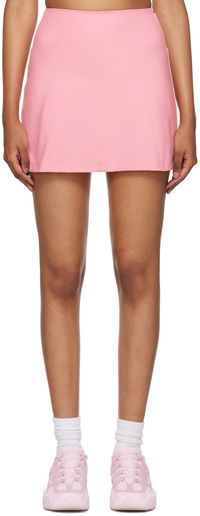 Girlfriend Collective Pink High-Rise Skort