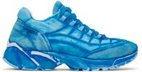 MM6 Maison Margiela Blue Distressed Sneakers