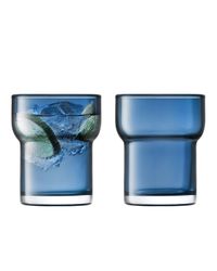 Utility Sapphire Tumblers, Set of 2