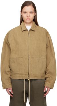 Fear of God Blouson brun clair en denim - Eighth