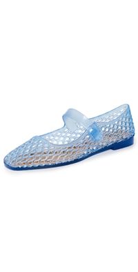 Sam Edelman Michaela Jelly Flats Soft Blue 6
