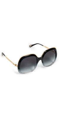 Chloé CH0327S Sunglasses Grey-Gold-Grey One Size