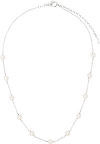 VEERT White Gold 'The Classic Pearl Chain' Necklace