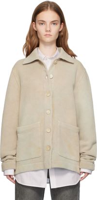 OUR LEGACY Taupe Lodge Cardigan