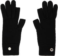 Rick Owens Black Touchscreen Gloves