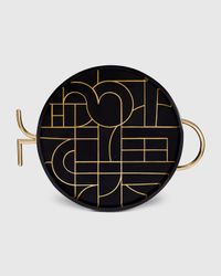 Kelly Behun Decorative Round Tray, 16"