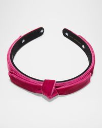 Bardot Ribbon Velvet Slim Headband