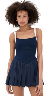 FP Movement Swing of Things Colorblock Dress Navy L